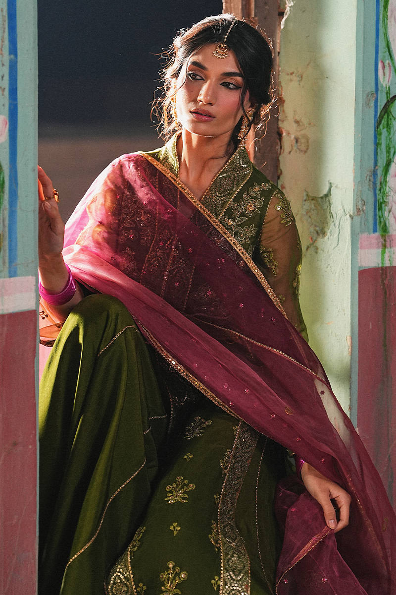 MNR | Farid Manzil Luxury Pret 26 | Ronak-e-Bahar - by Libasekhas - Registered Vendor of : MNR - 100% Original Designer Dress