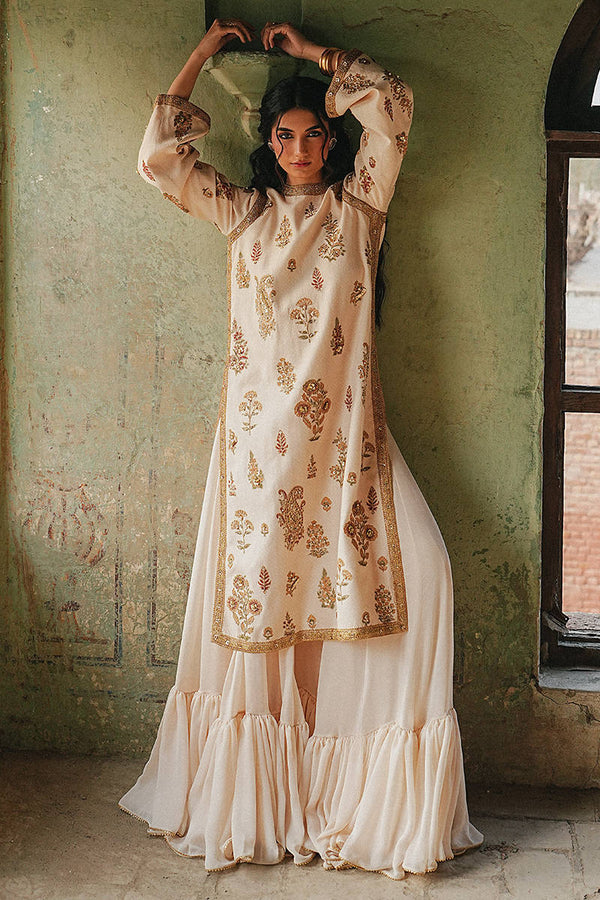 MNR | Farid Manzil Luxury Pret 26 | Noor-e-Bahar - by Libasekhas - Registered Vendor of : MNR - 100% Original Designer Dress