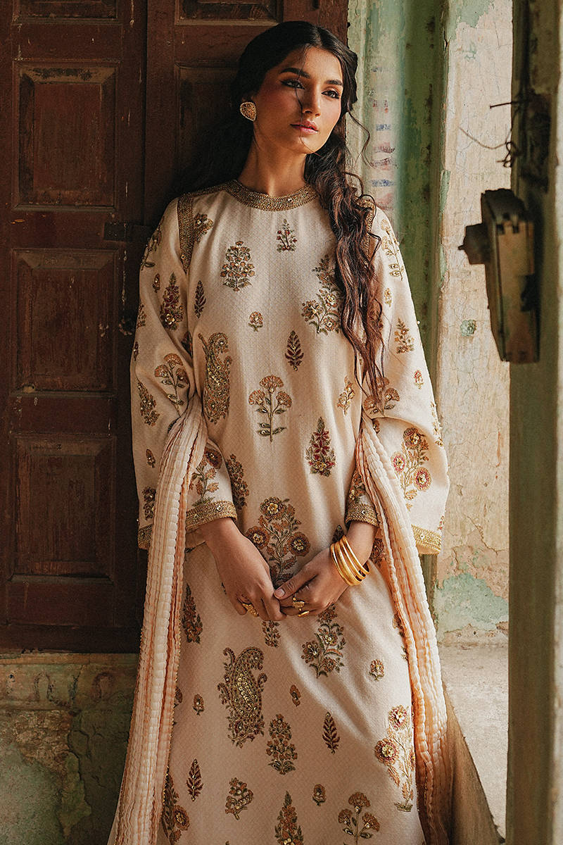 MNR | Farid Manzil Luxury Pret 26 | Noor-e-Bahar - by Libasekhas - Registered Vendor of : MNR - 100% Original Designer Dress