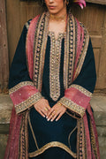MNR | Farid Manzil Luxury Pret 26 | Neel-e-Ronak - by Libasekhas - Registered Vendor of : MNR - 100% Original Designer Dress