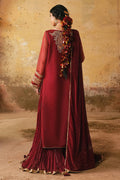 MNR | Farid Manzil Luxury Pret 26 | Surkh-e-Bahar - by Libasekhas - Registered Vendor of : MNR - 100% Original Designer Dress
