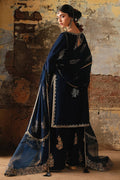 MNR | Farid Manzil Luxury Pret 26 | Mehk-e-Neel - by Libasekhas - Registered Vendor of : MNR - 100% Original Designer Dress