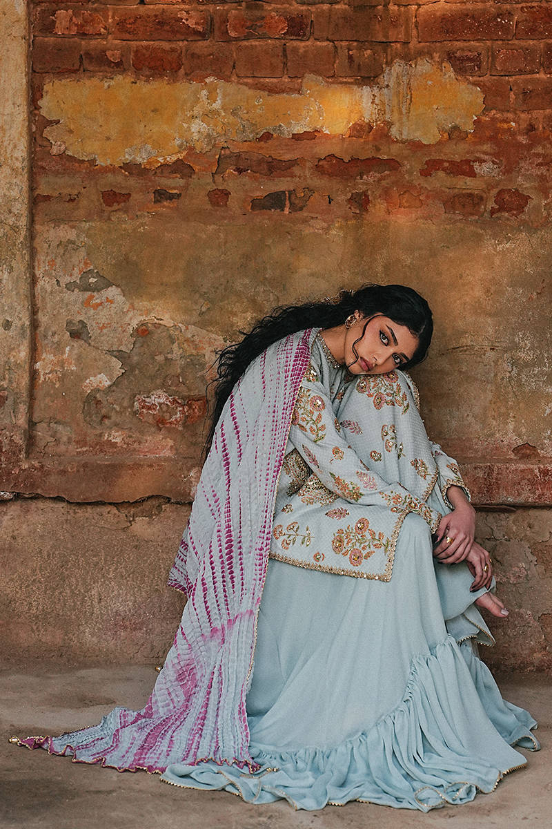 MNR | Farid Manzil Luxury Pret 26 | Zeenat-e-Bahar - by Libasekhas - Registered Vendor of : MNR - 100% Original Designer Dress