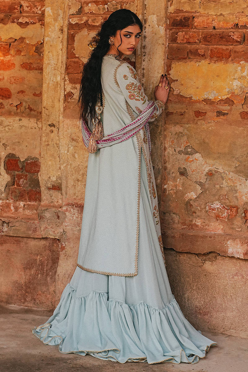 MNR | Farid Manzil Luxury Pret 26 | Zeenat-e-Bahar - by Libasekhas - Registered Vendor of : MNR - 100% Original Designer Dress