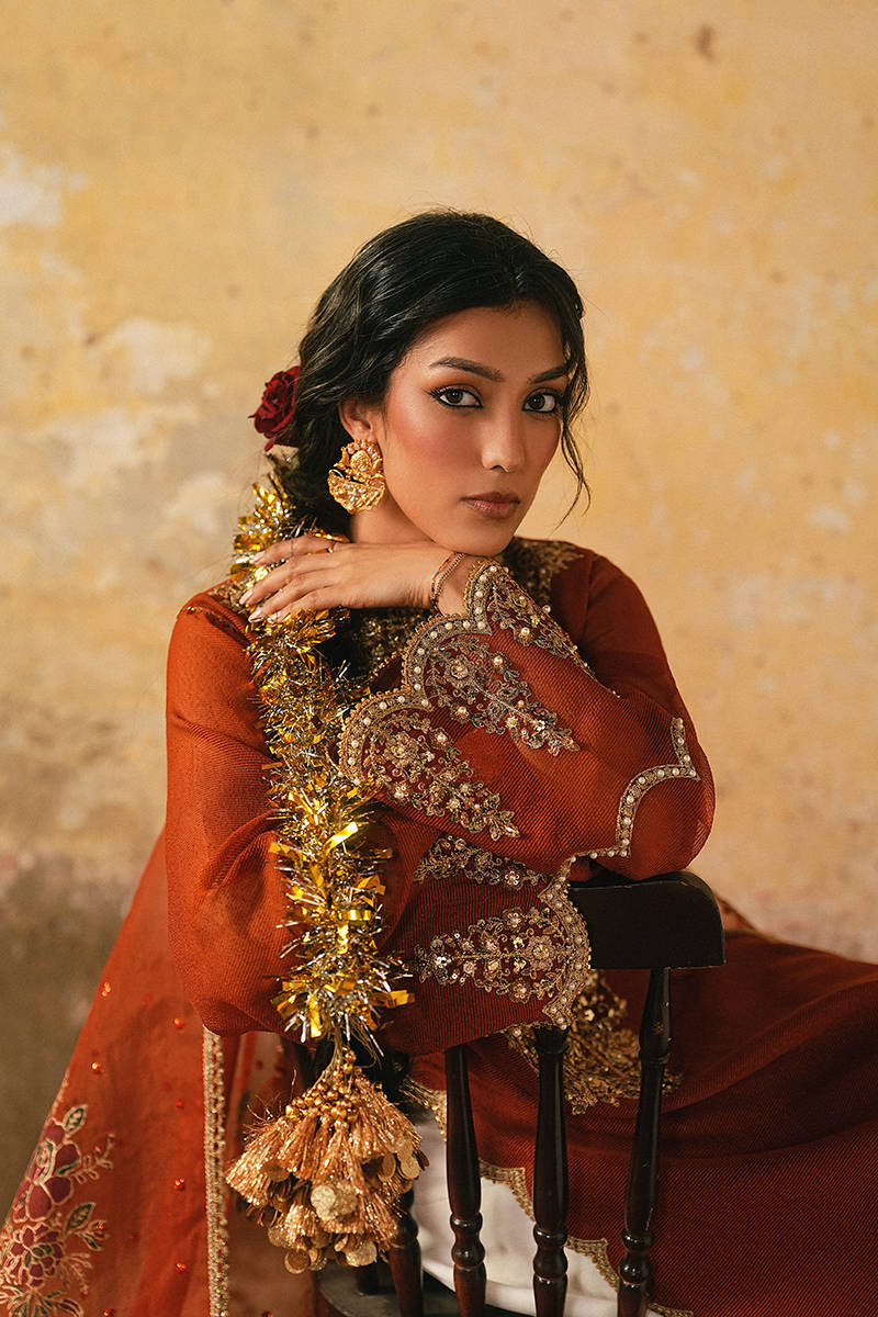 MNR | Farid Manzil Luxury Pret 26 | Shabnam-e-Bahar - by Libasekhas - Registered Vendor of : MNR - 100% Original Designer Dress