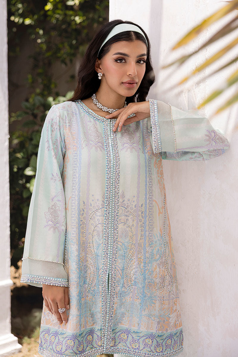 Ansab Jahangir | Digital Silk | Lux - by Libasekhas UK - Registered Vendor of : Ansab Jahangir - 100% Original Designer Dress