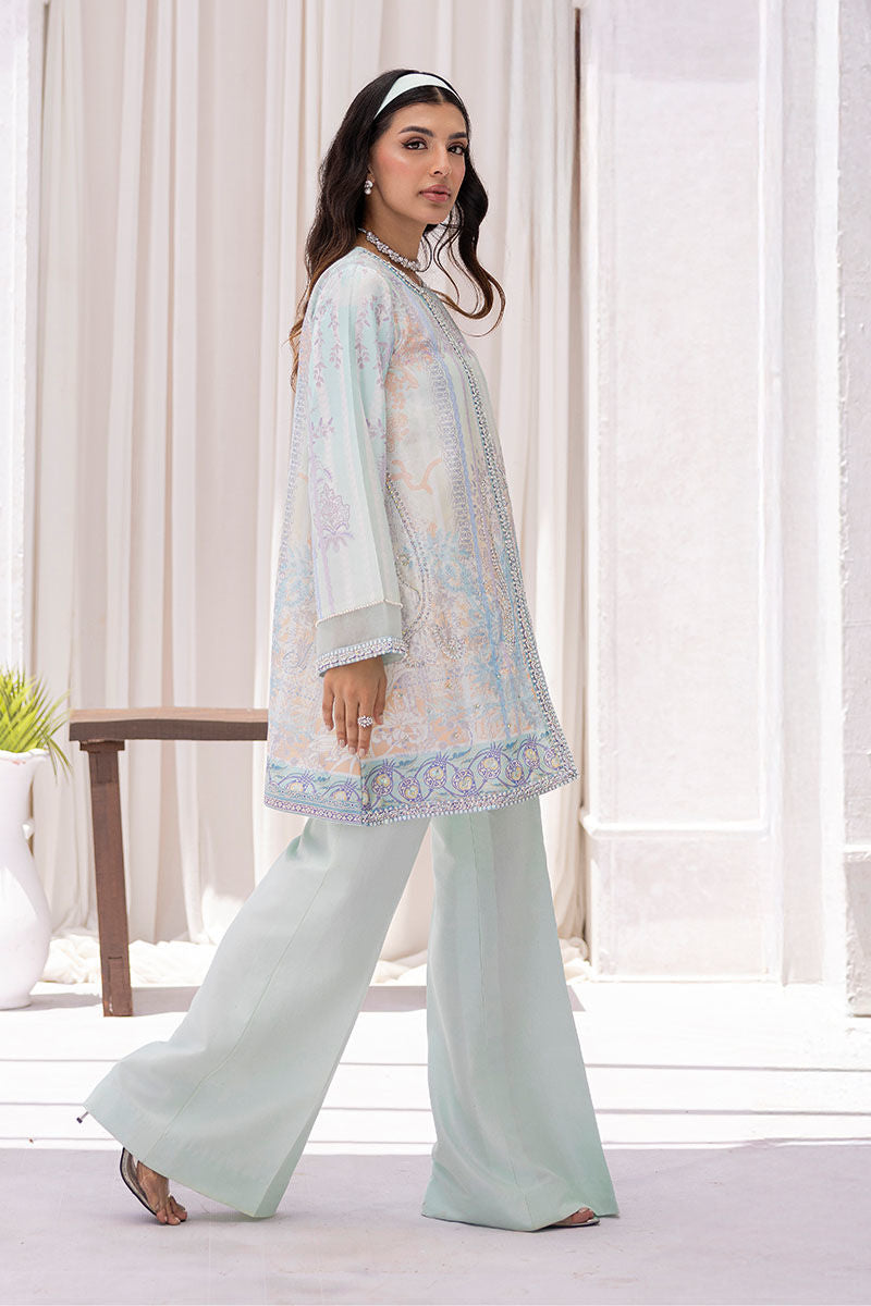 Ansab Jahangir | Digital Silk | Lux - by Libasekhas UK - Registered Vendor of : Ansab Jahangir - 100% Original Designer Dress