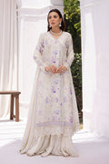 Ansab Jahangir | Digital Silk | Lila Shirt And Dupatta - by Libasekhas UK - Registered Vendor of : Ansab Jahangir - 100% Original Designer Dress