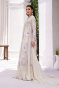 Ansab Jahangir | Digital Silk | Lila Shirt And Dupatta - by Libasekhas UK - Registered Vendor of : Ansab Jahangir - 100% Original Designer Dress