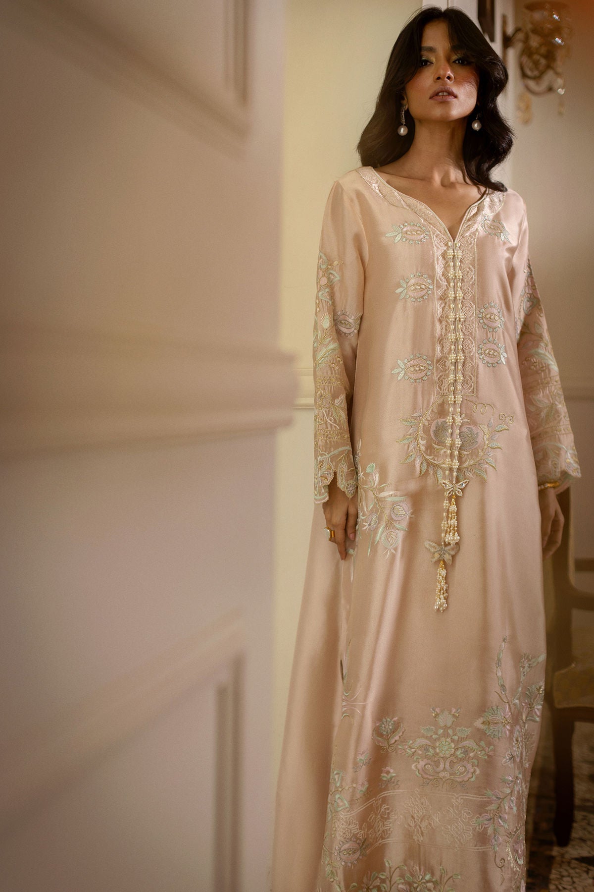 Annus Abrar | Zeh Eid Edit | Brisa Kaftan - by Libasekhas UK - Registered Vendor of : Annus Abrar - 100% Original Designer Dress