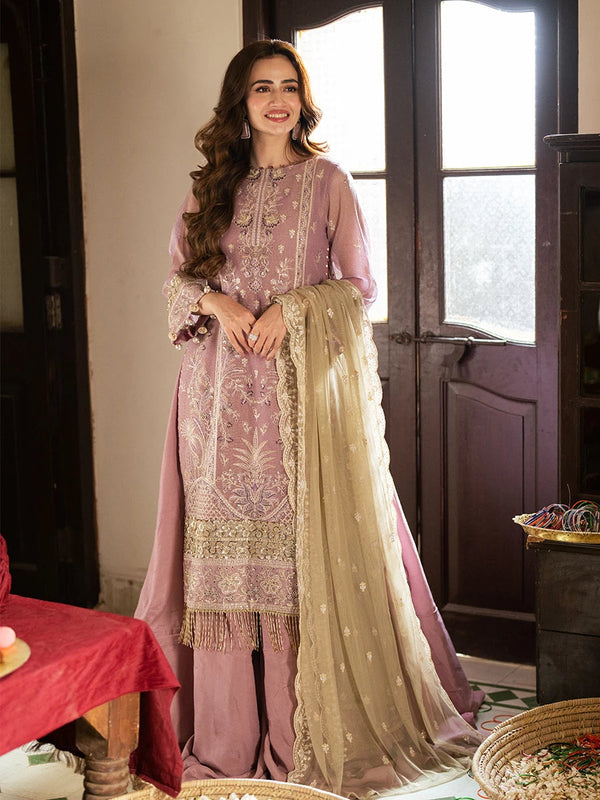 Salitex | Signature Festive Chiffon | SUNW6JI047UT - by - Libasekhas UK - Registered Vendor of : Salitex - 100% Original Designer Dresss