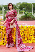 Ansab Jahangir | Marigold and Gota | Amarisa - by Libasekhas UK - Registered Vendor of : Ansab Jahangir - 100% Original Designer Dress