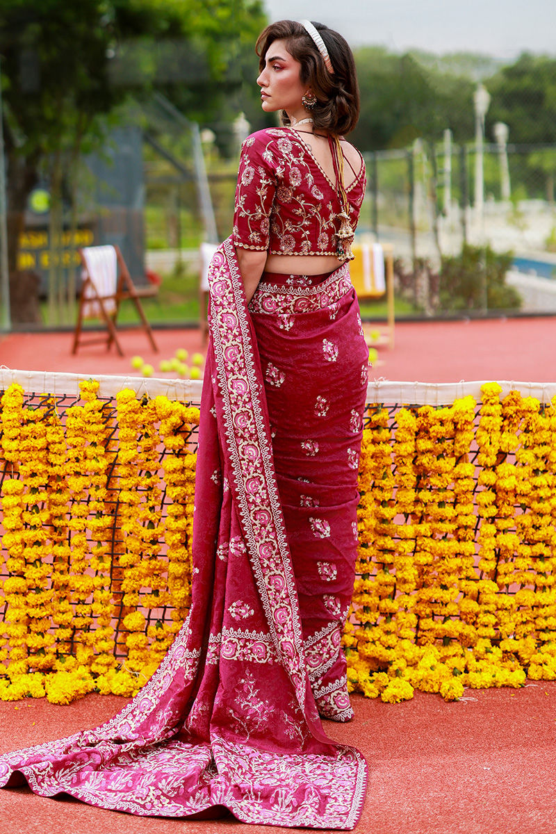 Ansab Jahangir | Marigold and Gota | Amarisa - by Libasekhas UK - Registered Vendor of : Ansab Jahangir - 100% Original Designer Dress