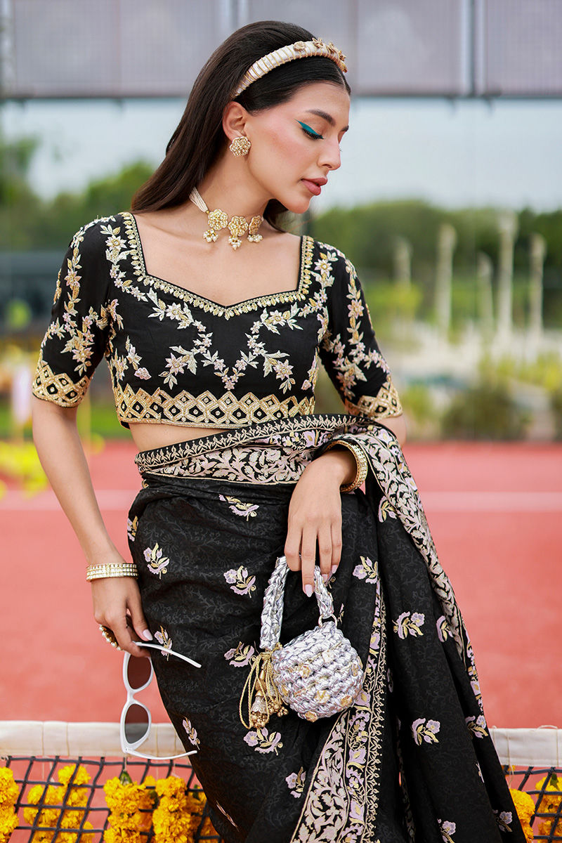 Ansab Jahangir | Marigold and Gota | Zareenah - by Libasekhas UK - Registered Vendor of : Ansab Jahangir - 100% Original Designer Dress