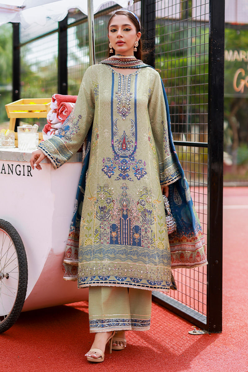 Ansab Jahangir | Digital Silk | Cerya - by Libasekhas UK - Registered Vendor of : Ansab Jahangir - 100% Original Designer Dress