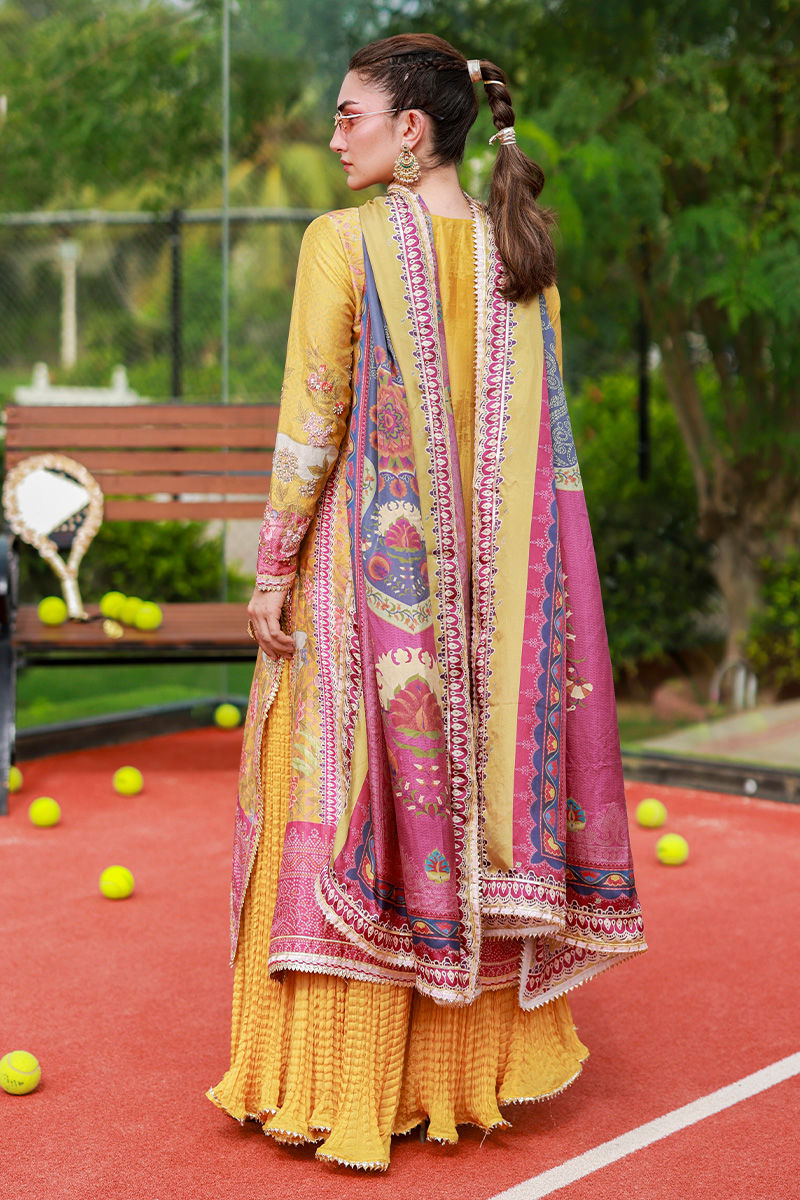 Ansab Jahangir | Digital Silk | Aveline - by Libasekhas UK - Registered Vendor of : Ansab Jahangir - 100% Original Designer Dress