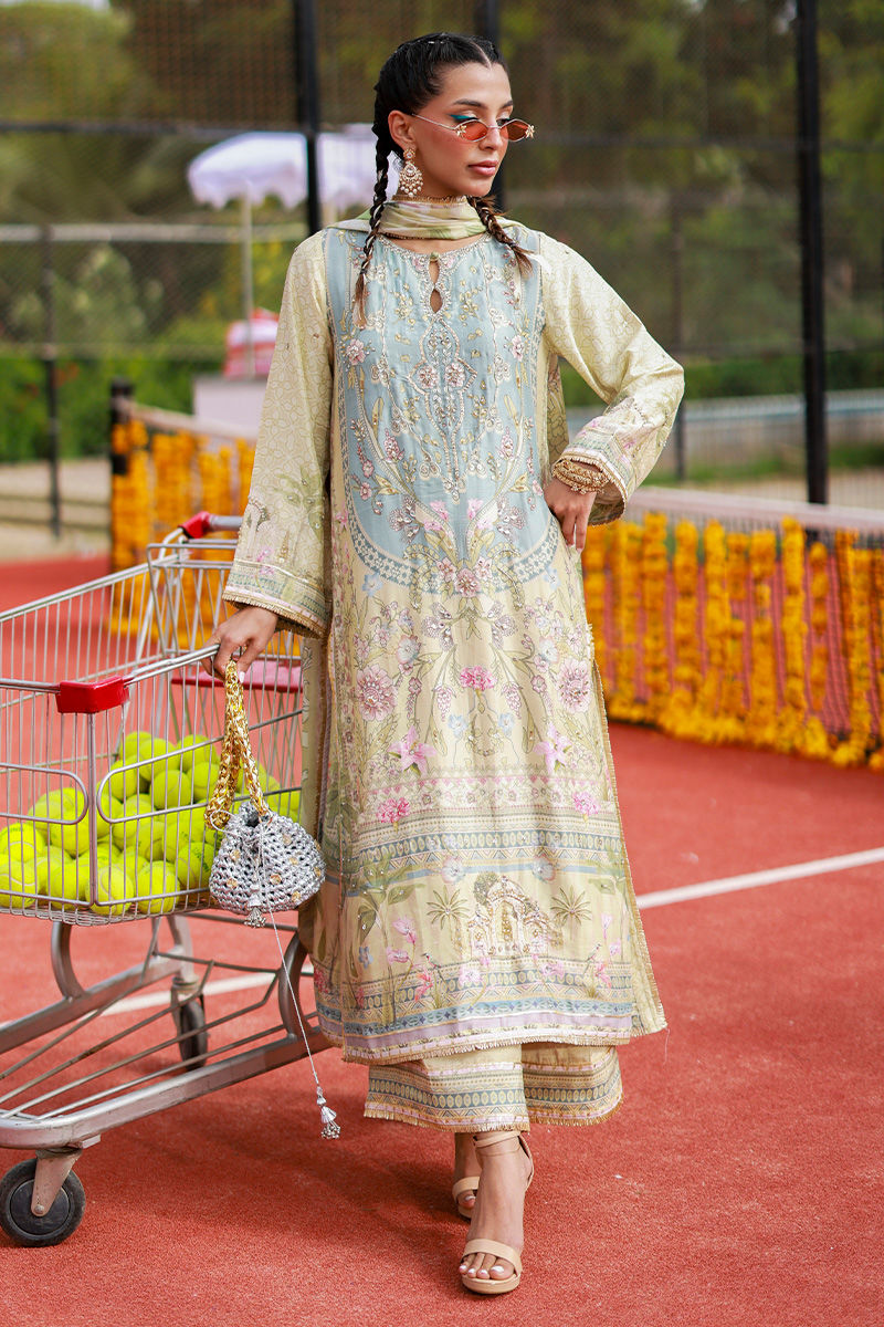 Ansab Jahangir | Digital Silk | Amalya - by Libasekhas UK - Registered Vendor of : Ansab Jahangir - 100% Original Designer Dress
