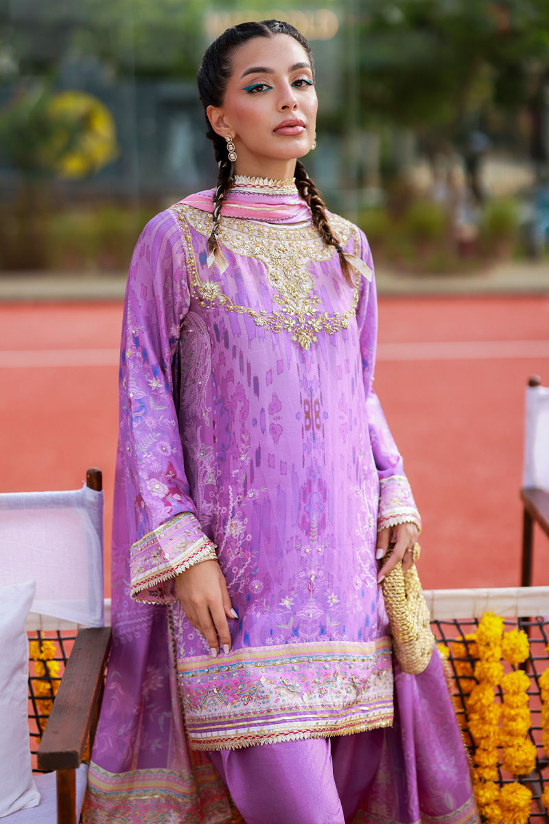 Ansab Jahangir | Digital Silk| Maeryn - by Libasekhas UK - Registered Vendor of : Ansab Jahangir - 100% Original Designer Dress