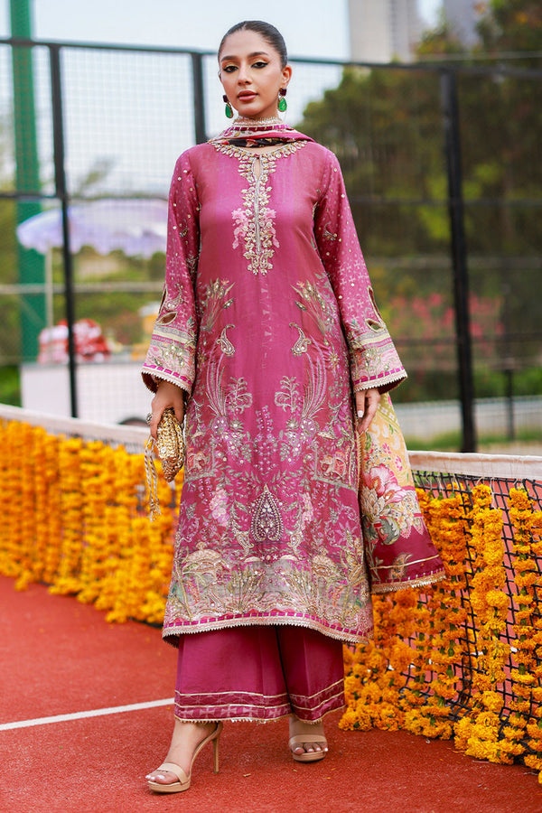 Ansab Jahangir | Marigold and Gota | Sanilah - by Libasekhas UK - Registered Vendor of : Ansab Jahangir - 100% Original Designer Dress
