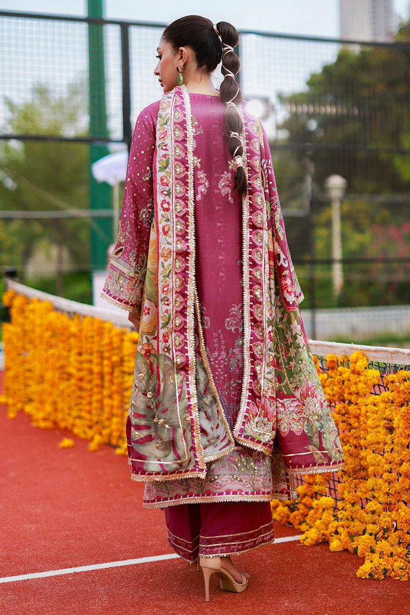 Ansab Jahangir | Marigold and Gota | Sanilah - by Libasekhas UK - Registered Vendor of : Ansab Jahangir - 100% Original Designer Dress