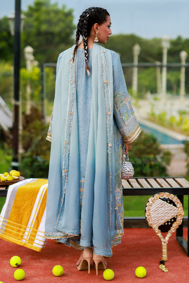 Ansab Jahangir | Digital Silk | Maheera - by Libasekhas UK - Registered Vendor of : Ansab Jahangir - 100% Original Designer Dress