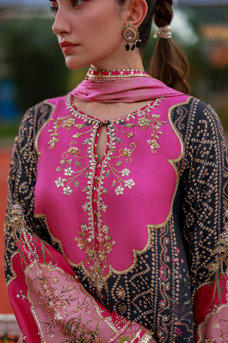 Ansab Jahangir | Marigold and Gota | Laraib - by Libasekhas UK - Registered Vendor of : Ansab Jahangir - 100% Original Designer Dress