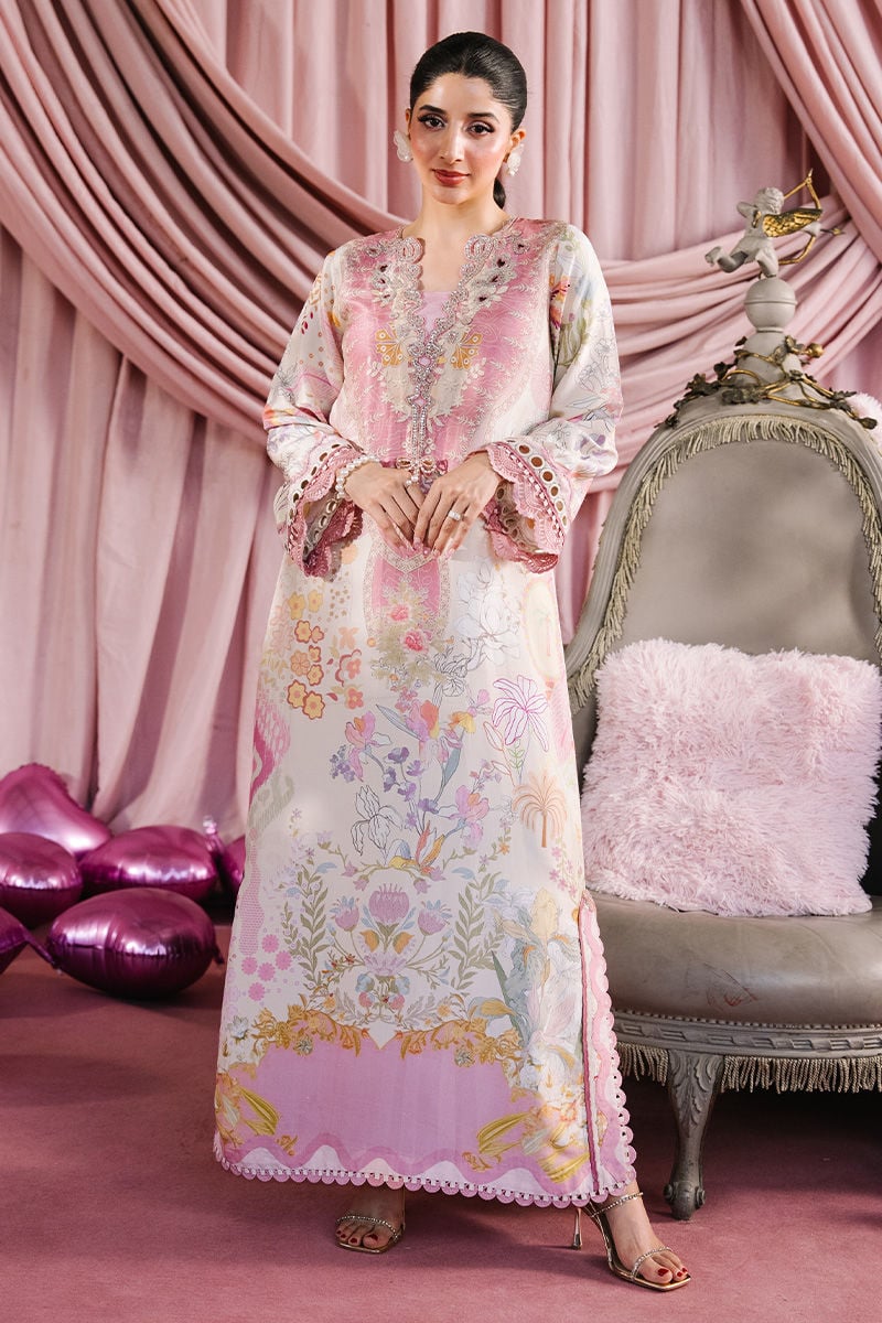 Ansab Jahangir | Summer Kaftans | Elowen Kaftan - by Libasekhas UK - Registered Vendor of : Ansab Jahangir - 100% Original Designer Dress