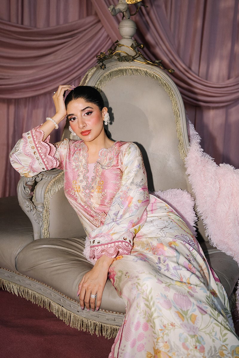 Ansab Jahangir | Summer Kaftans | Elowen Kaftan - by Libasekhas UK - Registered Vendor of : Ansab Jahangir - 100% Original Designer Dress