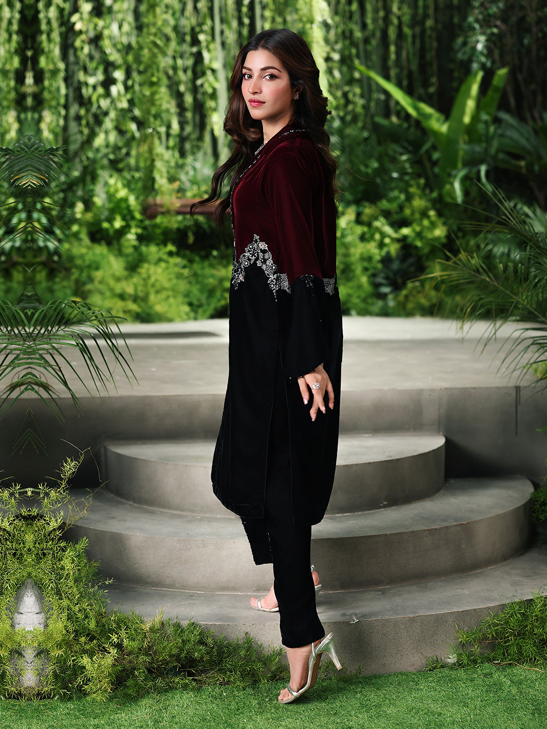 Ain | Twilight The Velvet Edit | AN-184 - by Libasekhas UK - Registered Vendor of : Ain - 100% Original Designer Dress