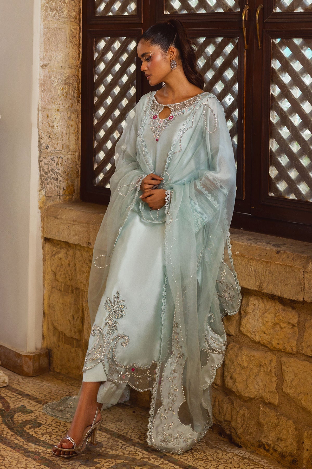 Annus Abrar | Leah Luxury Pret | Zaviya - by Libasekhas UK - Registered Vendor of : Annus Abrar - 100% Original Designer Dress
