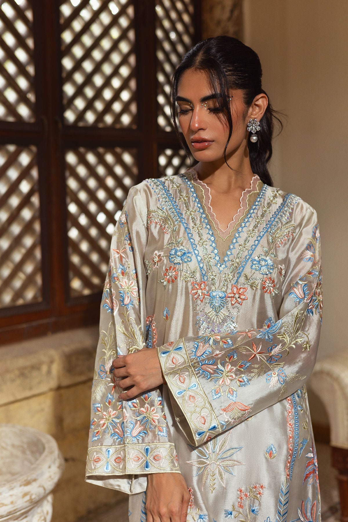 Annus Abrar | Leah Luxury Pret | Bisha Kaftaan - by Libasekhas UK - Registered Vendor of : Annus Abrar - 100% Original Designer Dress