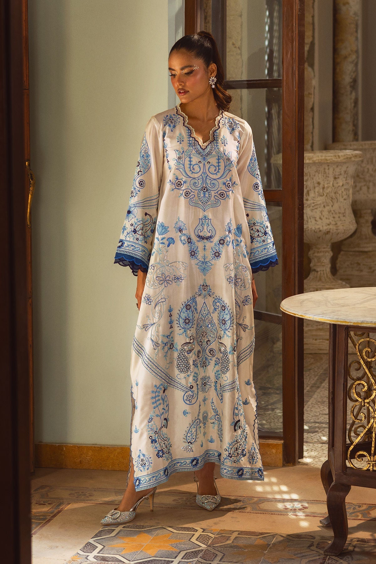 Annus Abrar | Leah Luxury Pret |Sol Kaftaan - by Libasekhas UK - Registered Vendor of : Annus Abrar - 100% Original Designer Dress