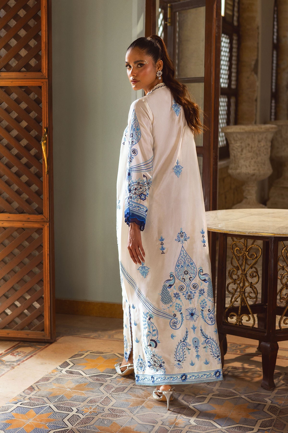 Annus Abrar | Leah Luxury Pret |Sol Kaftaan - by Libasekhas UK - Registered Vendor of : Annus Abrar - 100% Original Designer Dress