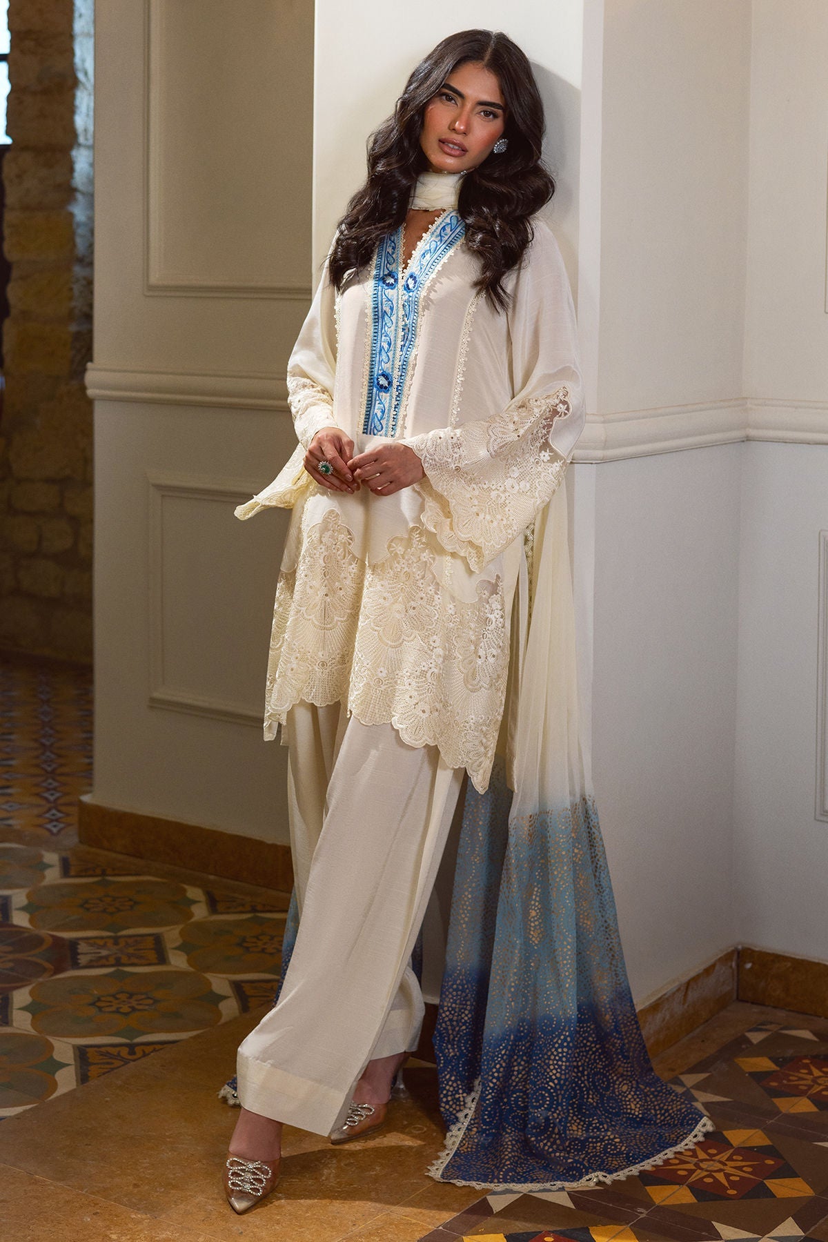 Annus Abrar | Elemental Basics |Shiba - by Libasekhas UK - Registered Vendor of : Annus Abrar - 100% Original Designer Dress