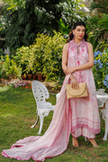 Ansab Jahangir | A Silk Afternoon Luxury Eid Silks 26 | Rosea - by Libasekhas UK - Registered Vendor of : Ansab Jahangir - 100% Original Designer Dress