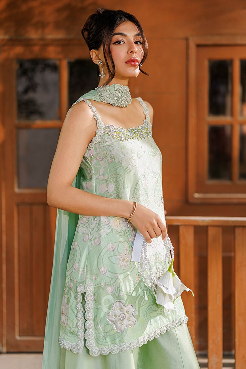 Ansab Jahangir | A Silk Afternoon Luxury Eid Silks 26 | Marjorie - by Libasekhas UK - Registered Vendor of : Ansab Jahangir - 100% Original Designer Dress
