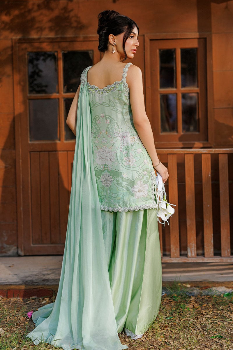 Ansab Jahangir | A Silk Afternoon Luxury Eid Silks 26 | Marjorie - by Libasekhas UK - Registered Vendor of : Ansab Jahangir - 100% Original Designer Dress