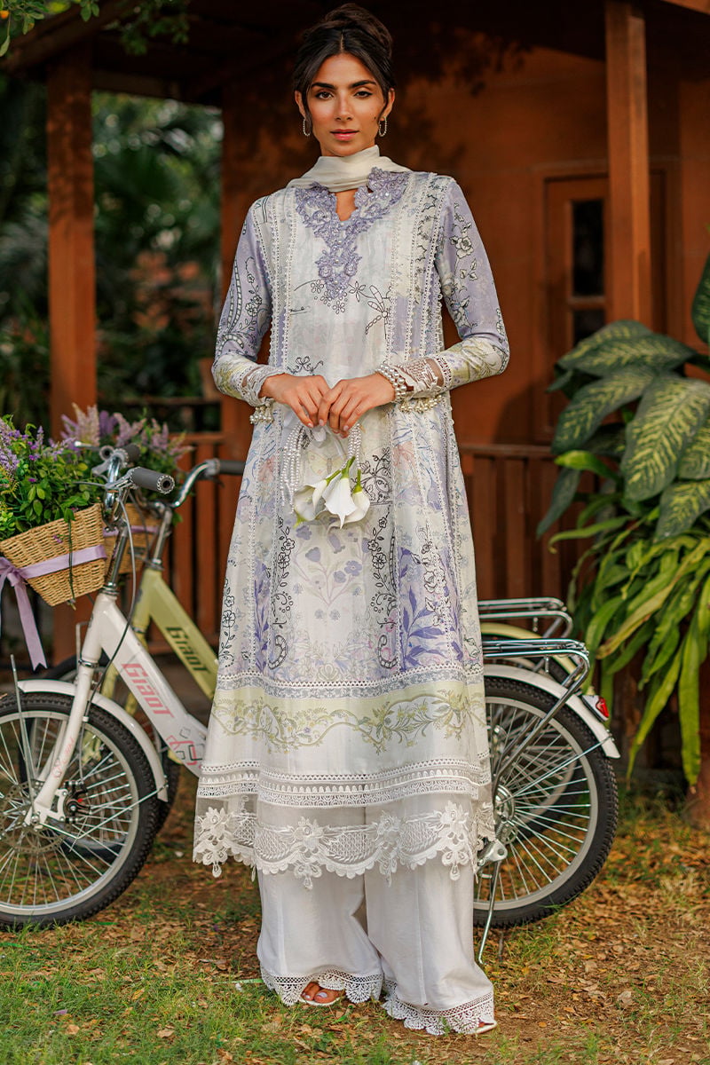 Ansab Jahangir | A Silk Afternoon Luxury Eid Silks 26 | Florina - by Libasekhas UK - Registered Vendor of : Ansab Jahangir - 100% Original Designer Dress