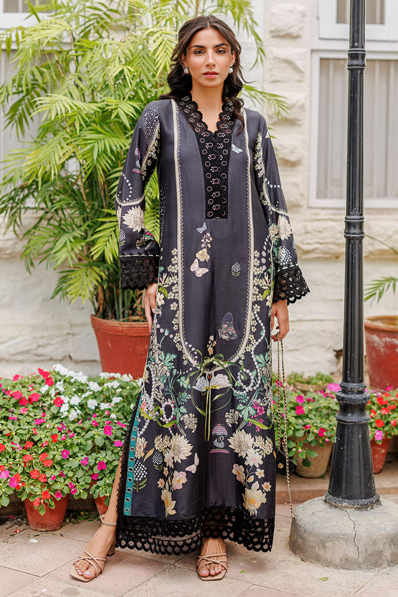 Ansab Jahangir | A Silk Afternoon Luxury Eid Silks 26 |  Tisara - by Libasekhas UK - Registered Vendor of : Ansab Jahangir - 100% Original Designer Dress