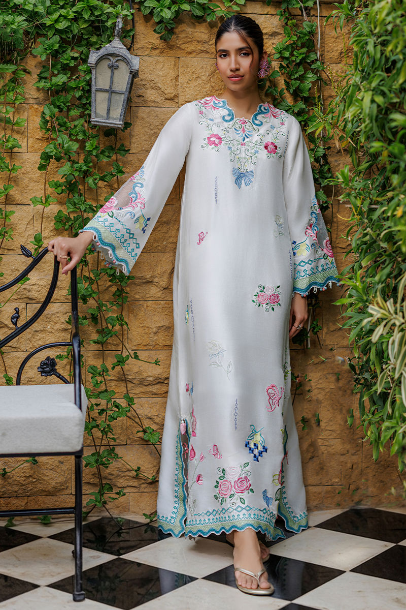 Ansab Jahangir | Summer Kaftans | Fiore - by Libasekhas UK - Registered Vendor of : Ansab Jahangir - 100% Original Designer Dress