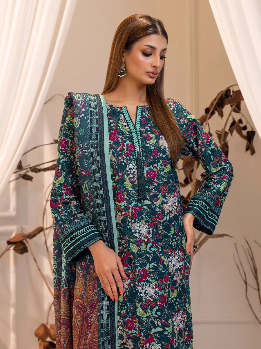 Salitex | Khaddar 24 |  K-04 - by - Libasekhas UK - Registered Vendor of : Salitex - 100% Original Designer Dresss