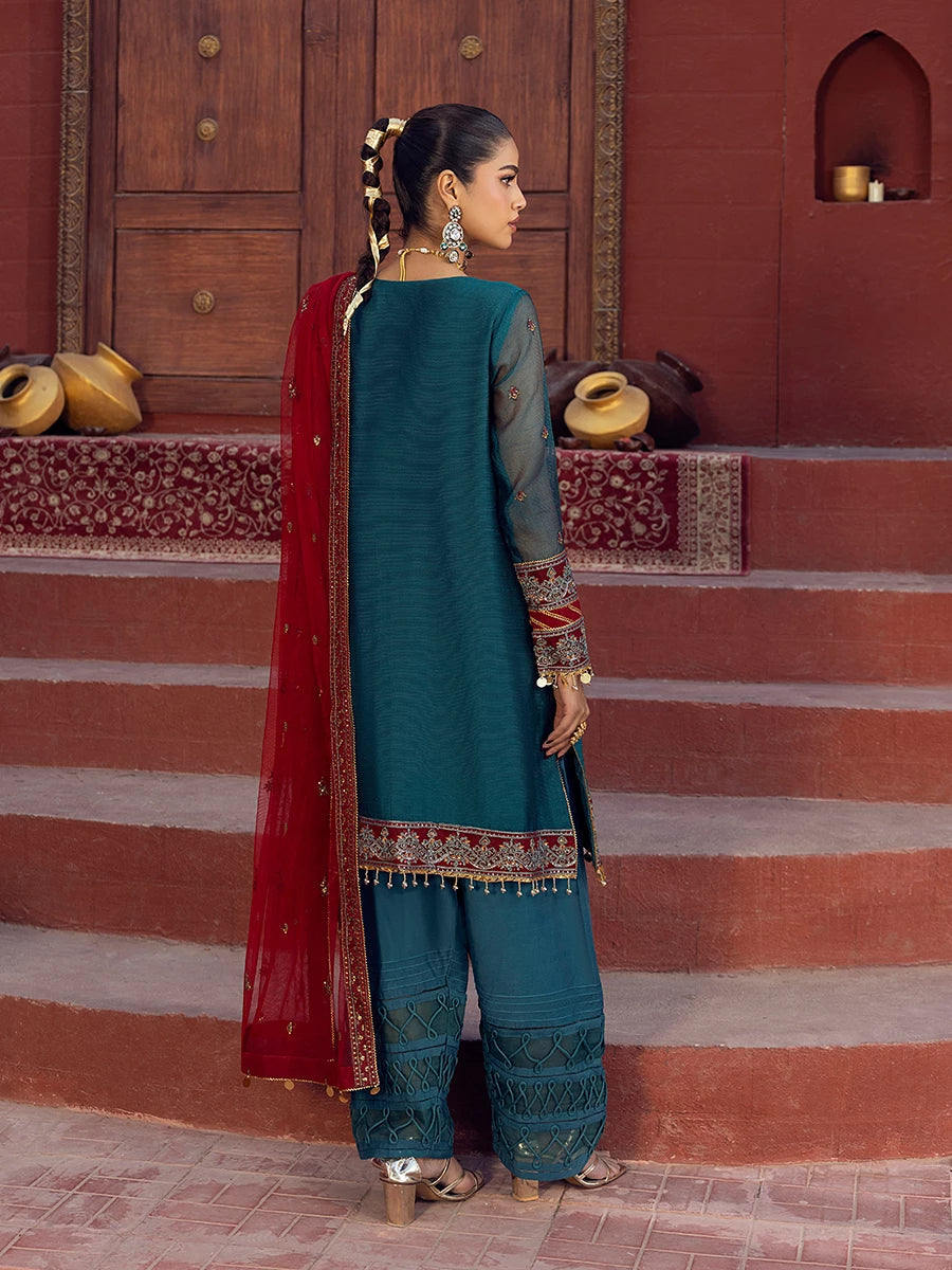 Salitex | Signature Festive Chiffon | SUNW6JI021UT - by - Libasekhas UK - Registered Vendor of : Salitex - 100% Original Designer Dresss
