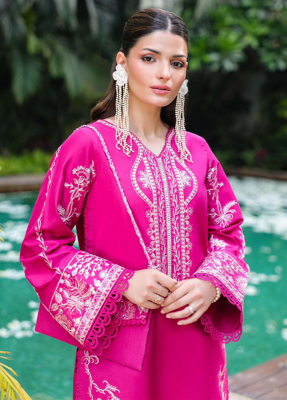 Sahane | Lovent Embroidered Pret 25 | ME23007 Seraph - by - Libasekhas UK - Registered Vendor of : Sahane - 100% Original Designer Dresss