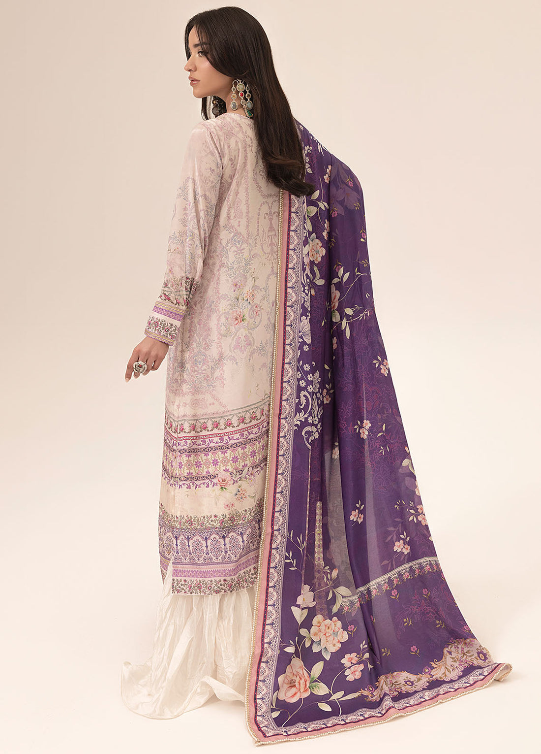 Sahane | Suay Silk Handwork Edit | CT-15003 KAIA - SUAY - by - Libasekhas UK - Registered Vendor of : Sahane - 100% Original Designer Dresss