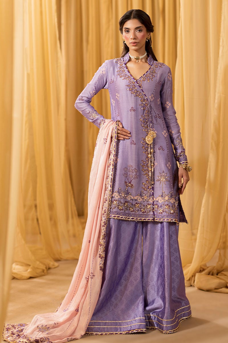 Ansab Jahangir | Artisan Prints 26 | Soleia - by Libasekhas UK - Registered Vendor of : Ansab Jahangir - 100% Original Designer Dress
