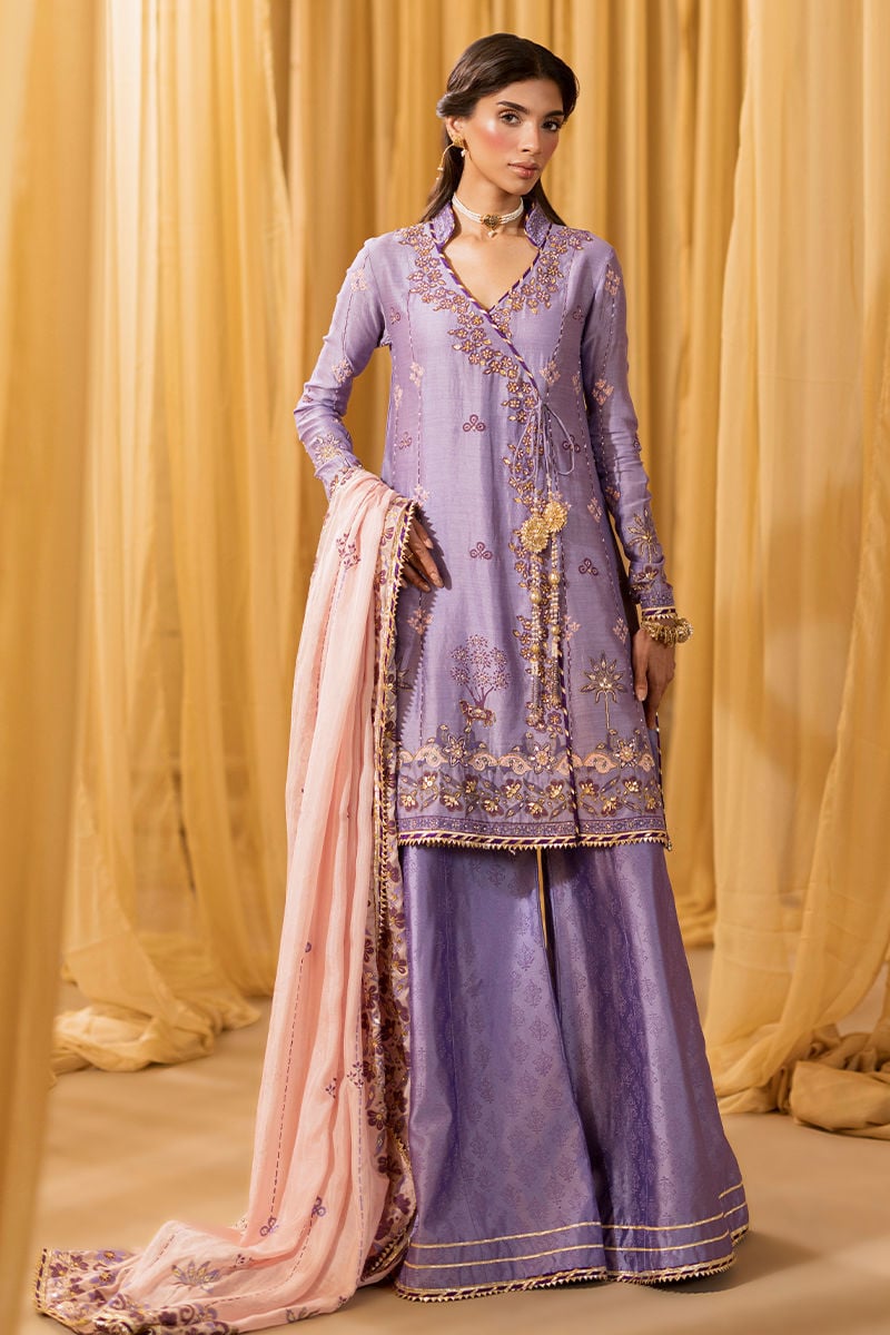Ansab Jahangir | Artisan Prints 26 | Soleia - by Libasekhas UK - Registered Vendor of : Ansab Jahangir - 100% Original Designer Dress