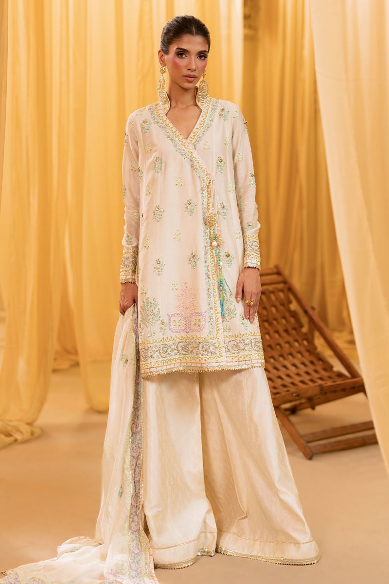 Ansab Jahangir | Artisan Prints 26 |Ivette - by Libasekhas UK - Registered Vendor of : Ansab Jahangir - 100% Original Designer Dress
