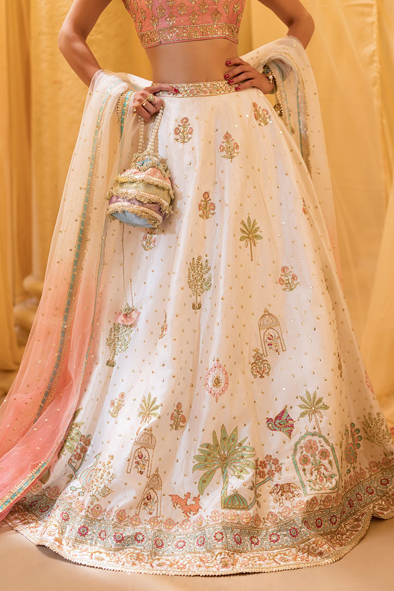 Ansab Jahangir | Artisan Prints 26 |Rosewood - by Libasekhas UK - Registered Vendor of : Ansab Jahangir - 100% Original Designer Dress