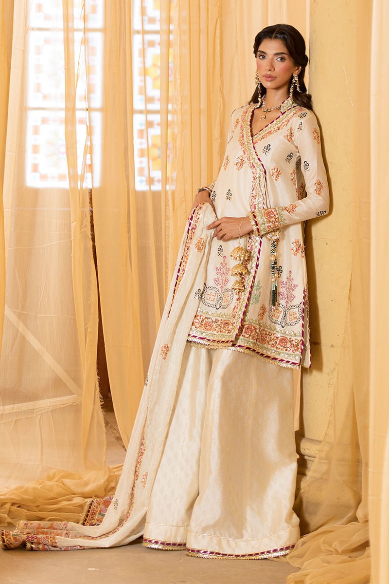 Ansab Jahangir | Artisan Prints 26 |Lune - by Libasekhas UK - Registered Vendor of : Ansab Jahangir - 100% Original Designer Dress