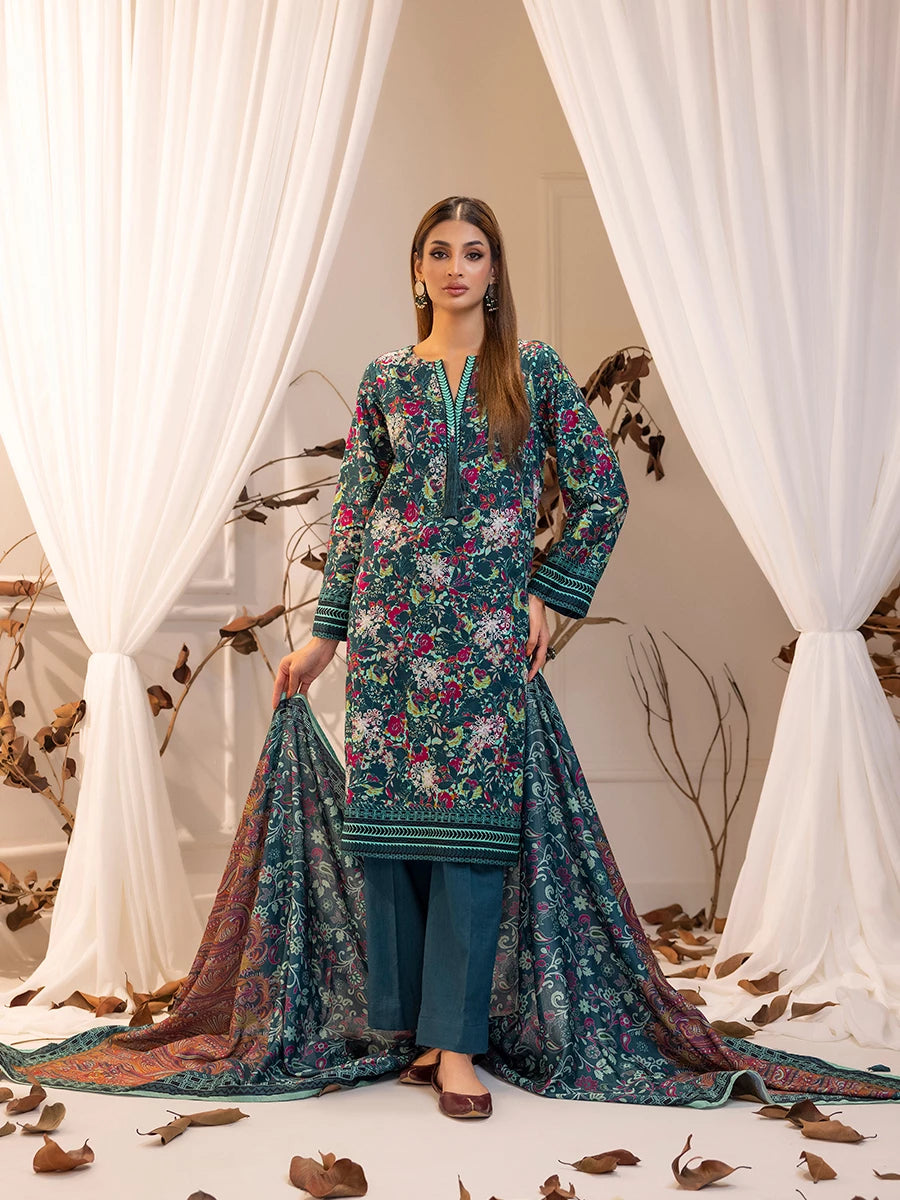 Salitex | Khaddar 24 |  K-04 - by - Libasekhas UK - Registered Vendor of : Salitex - 100% Original Designer Dresss